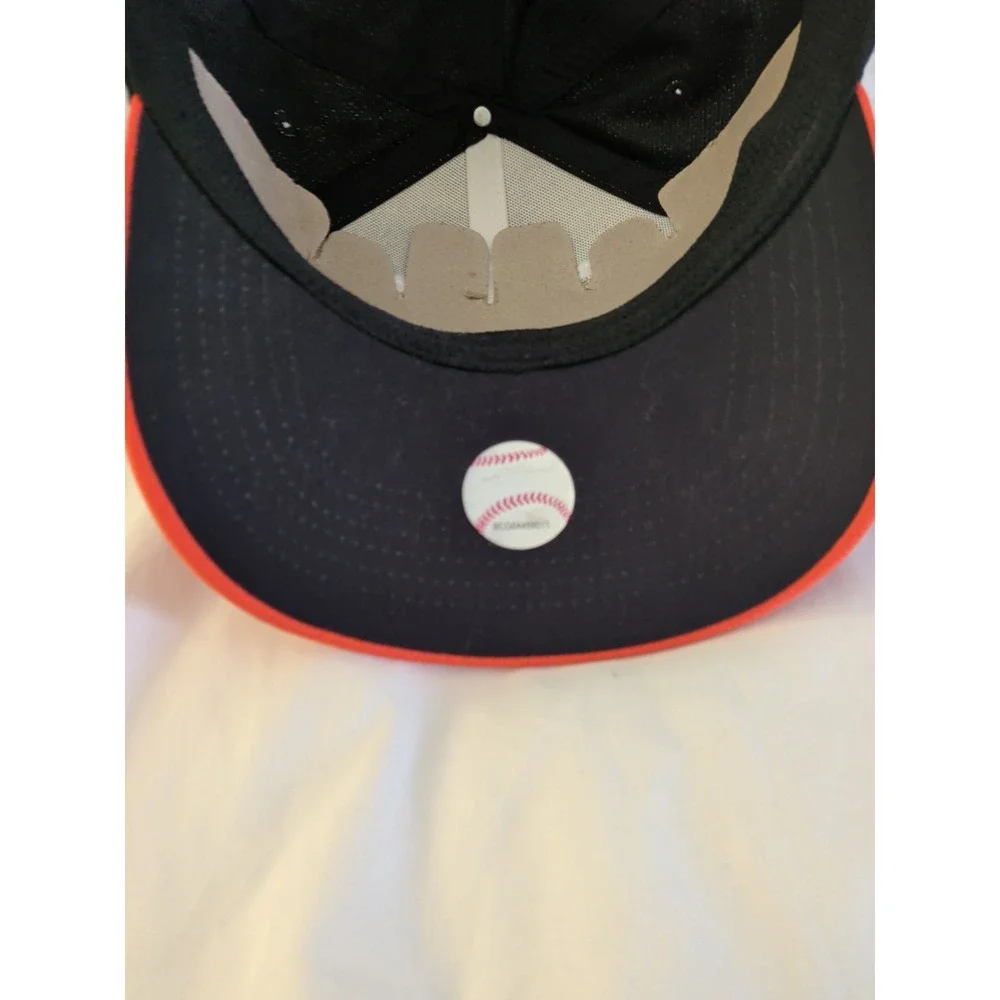 Baltimore Orioles Sports MLB Baseball Cap Black Orange White Adj